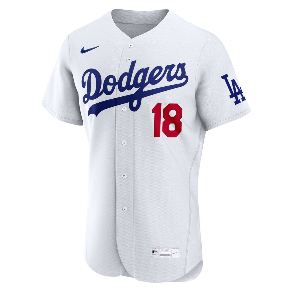 Los Angeles Dodgers Yoshinobu Yamamoto Nike Home Authentic Jersey - White