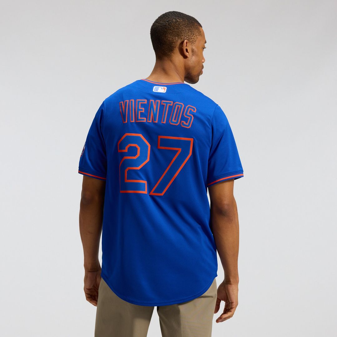 New York Mets Mark Vientos Nike All - Star Limited Jersey - Gray