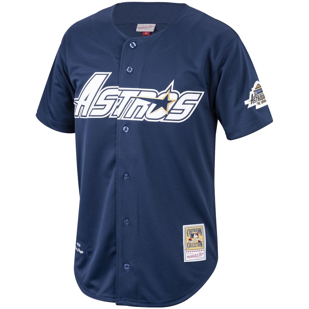 Houston Astros Craig Biggio Mitchell & Ness Cooperstown 1994 Authentic Jersey - Navy
