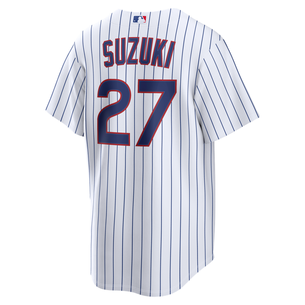 Chicago Cubs Seiya Suzuki Nike Home Replica Jersey - White