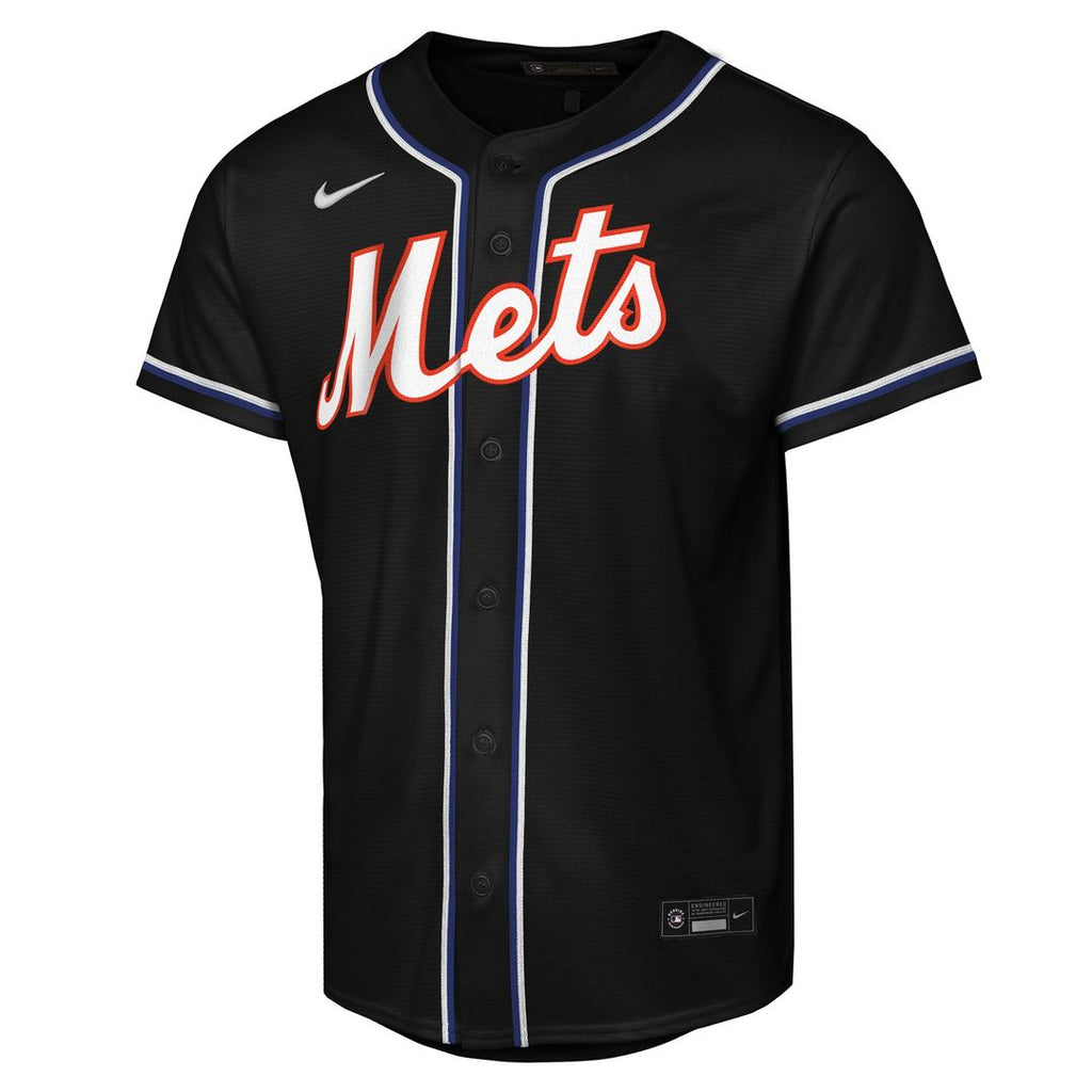 New York Mets Juan Soto Nike Youth Fashion Replica Player Jersey - Black