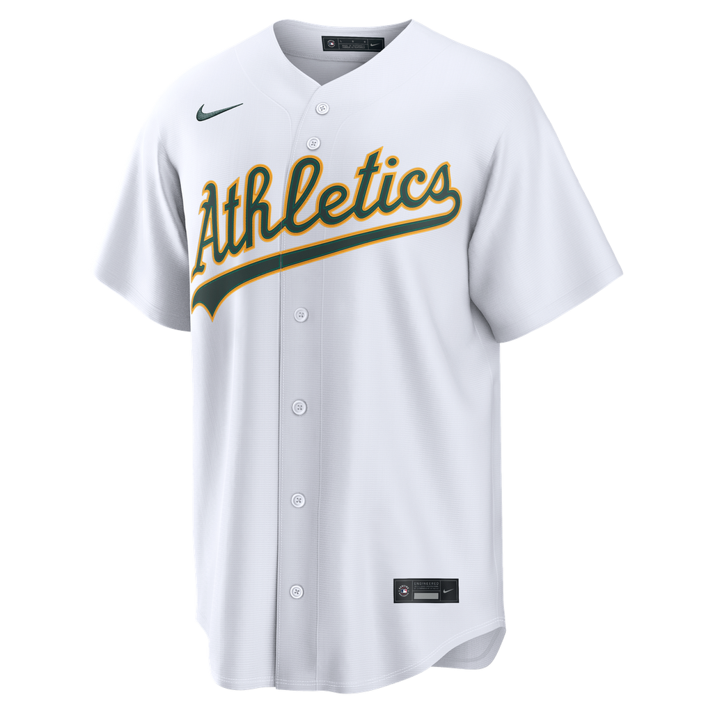 Athletics Henry Bolte Nike Home Replica Jersey - White