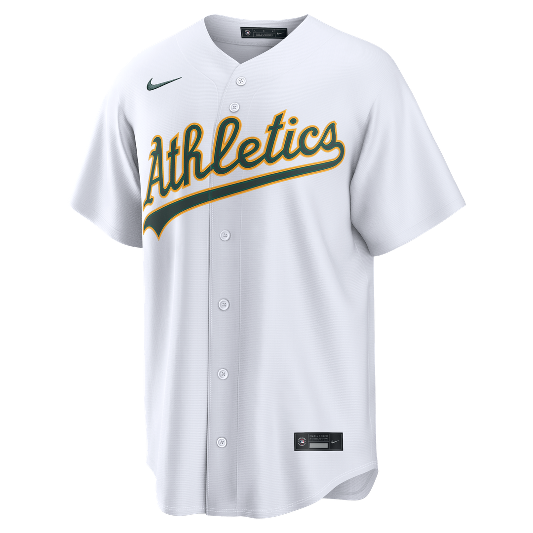 Athletics Henry Bolte Nike Home Replica Jersey - White