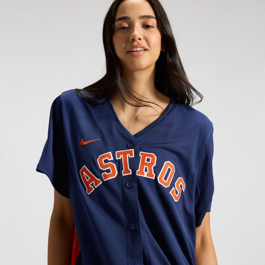 Houston Astros Jose Altuve Nike Women's Alternate Limited Player Jersey – Navy