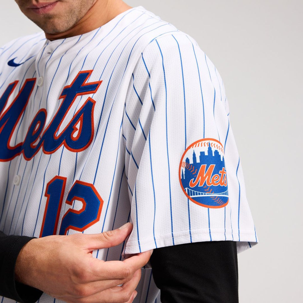 New York Mets Francisco Lindor Nike Alternate Limited Jersey - Black