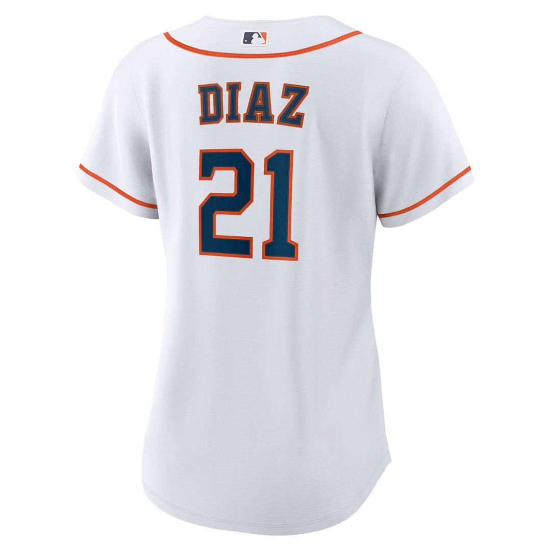 Houston Astros Yainer Diaz Nike Women's Home Replica Jersey - White