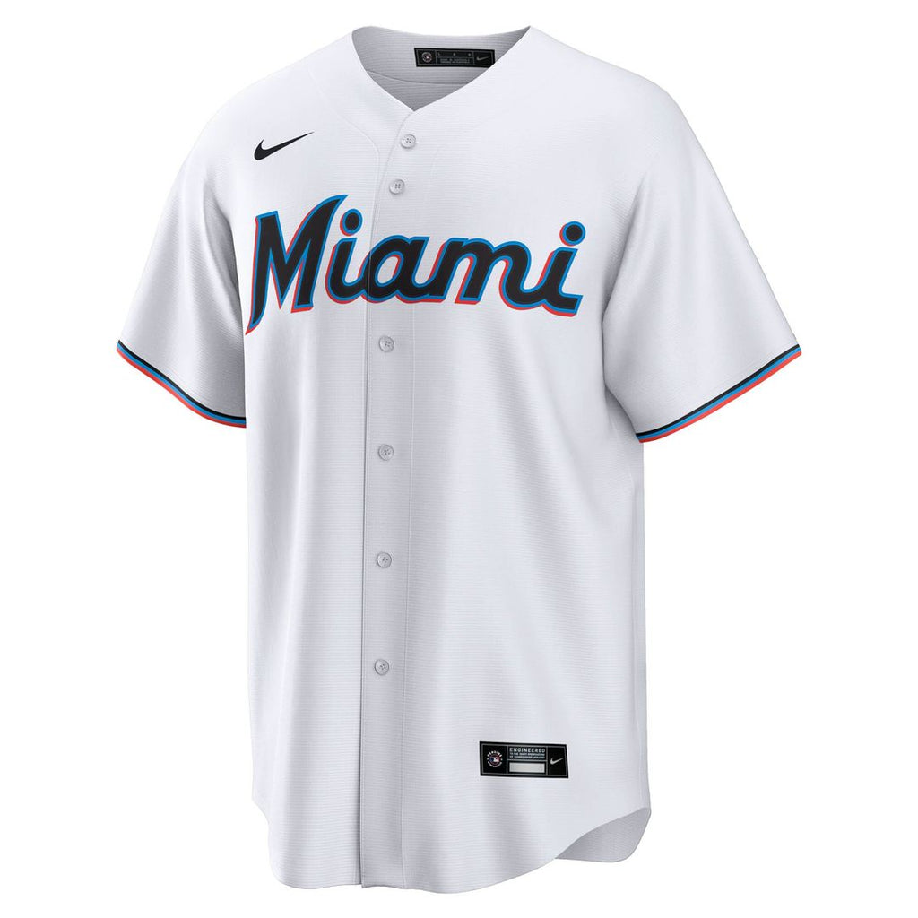 Miami Marlins Graham Pauley Nike Home Replica Jersey - White