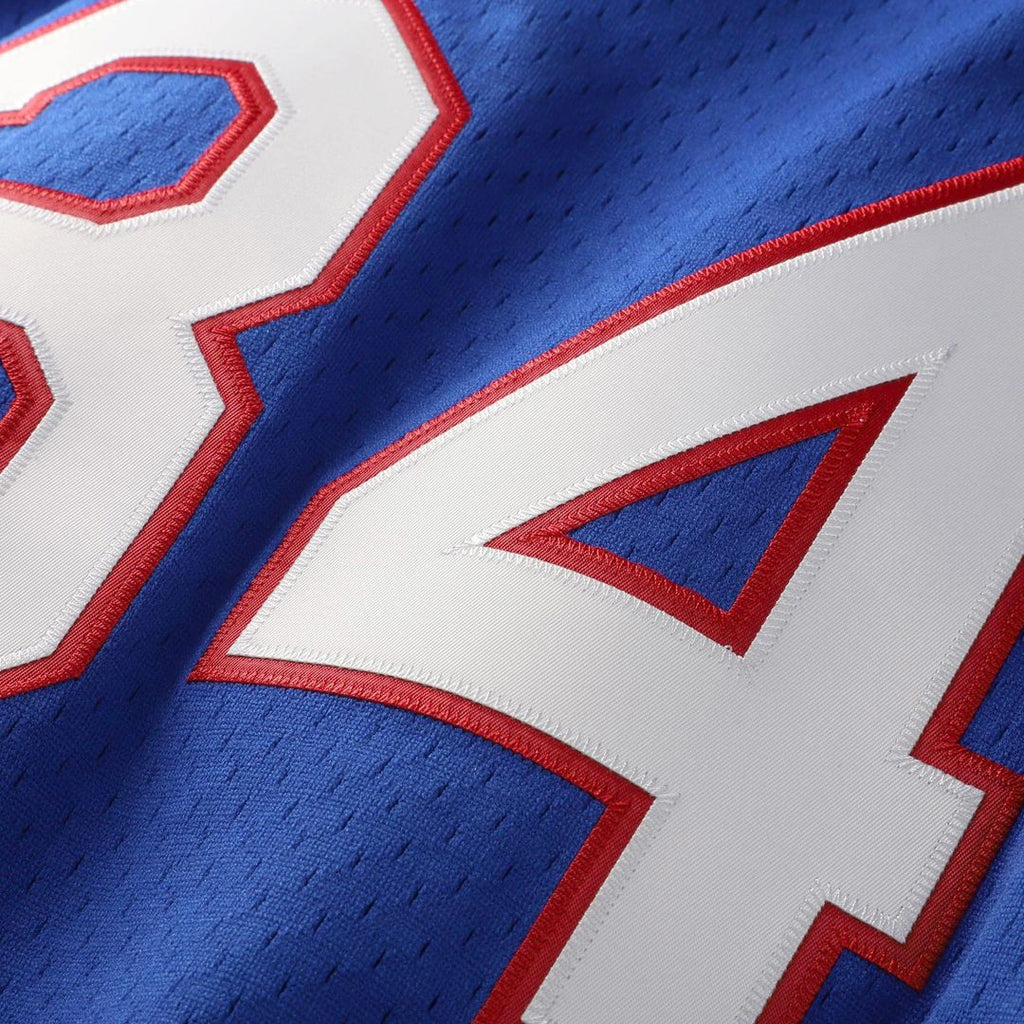 Texas Rangers Nolan Ryan Mitchell & Ness Big & Tall Cooperstown Mesh Batting Practice Jersey - Royal