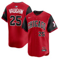 Chicago White Sox Andrew Vaughn Nike 2025 City Connect Limited Player Jersey - Red/Black