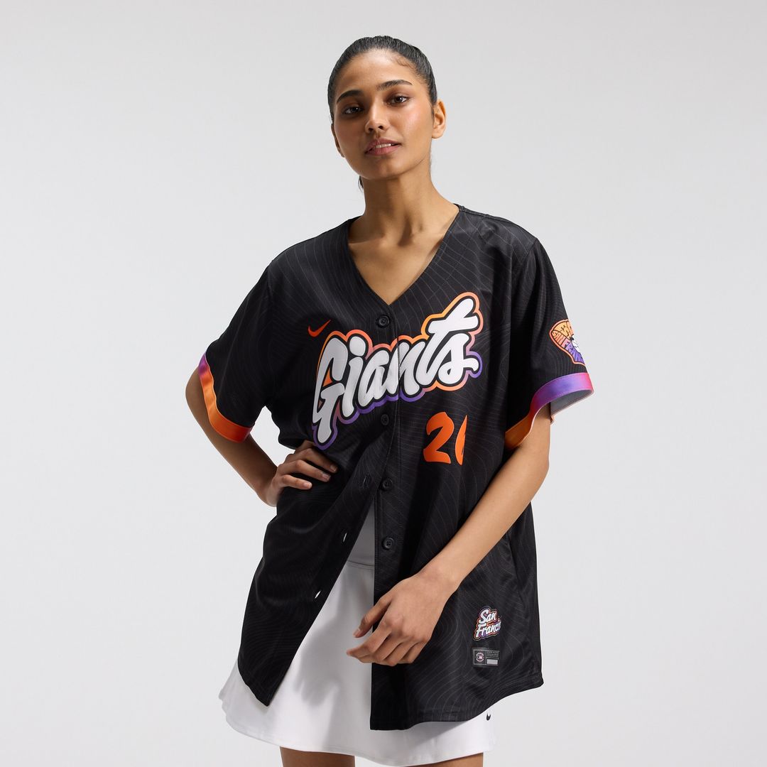 San Francisco Giants Matt Chapman Nike Women's 2025 City Connect Limited Jersey - Anthracite