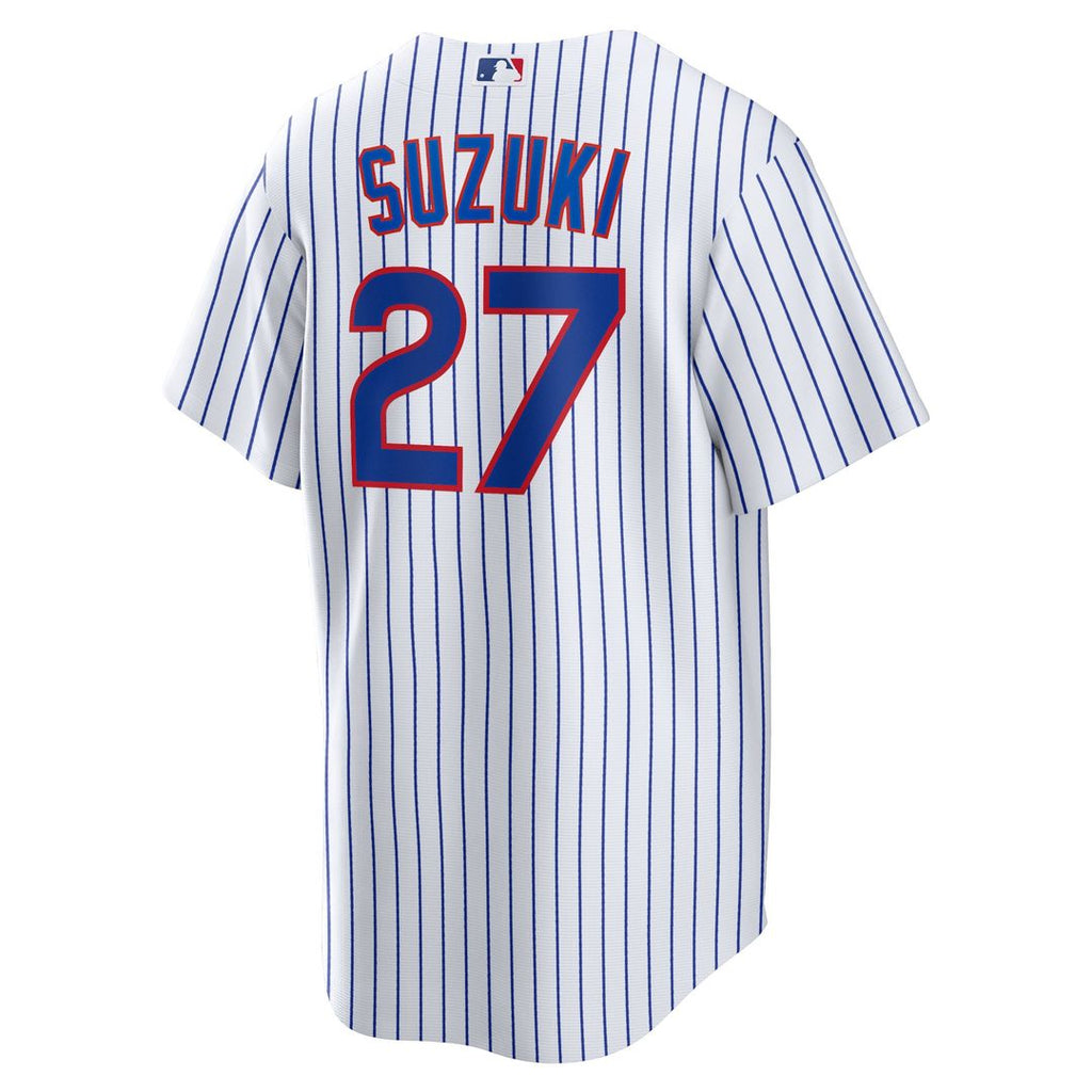 Chicago Cubs Seiya Suzuki Nike Home Replica Jersey - White