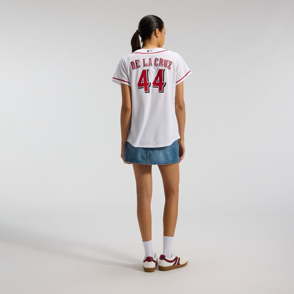 Cincinnati Reds Elly De La Cruz Nike Women's Home Replica Jersey - White