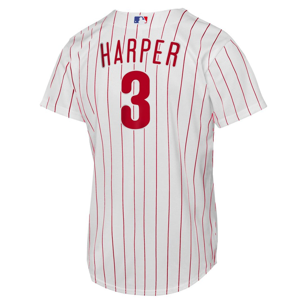 Philadelphia Phillies Bryce Harper Nike Youth Home Replica Player Jersey - White