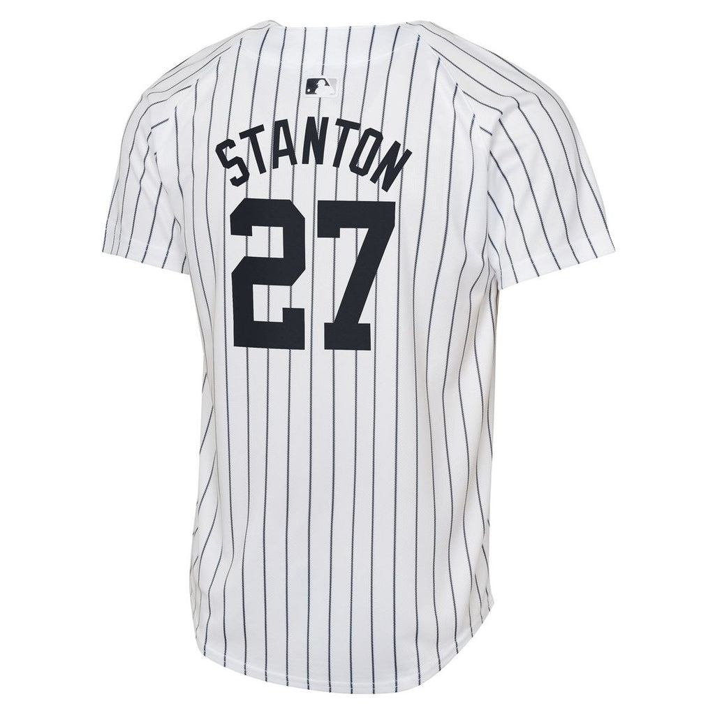 New York Yankees Giancarlo Stanton Nike Youth Home Limited Player Jersey - White