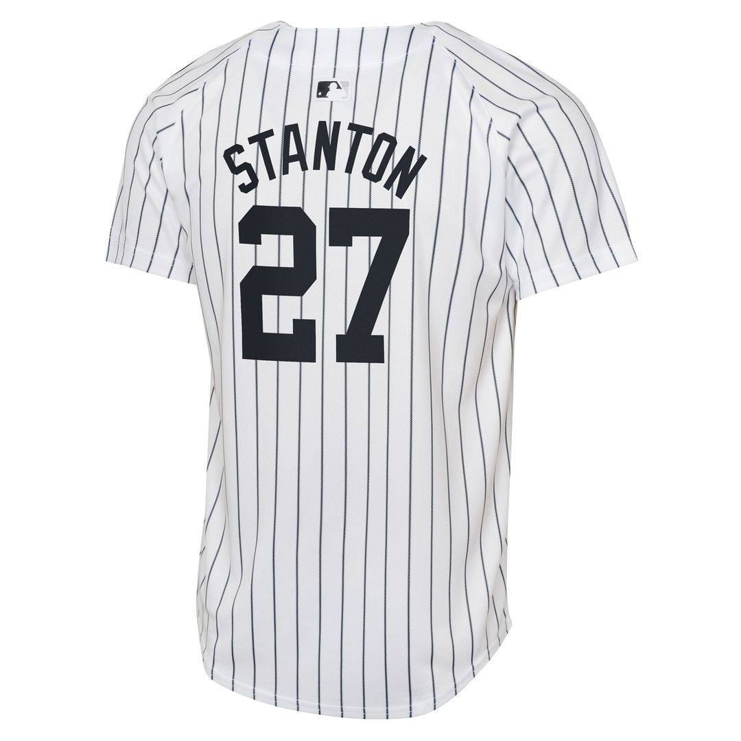 New York Yankees Giancarlo Stanton Nike Youth Home Limited Player Jersey - White