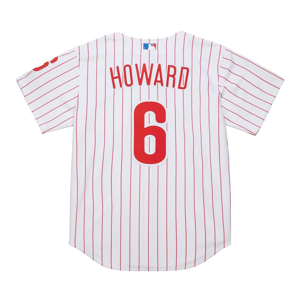 Philadelphia Phillies Ryan Howard Mitchell & Ness Cooperstown Authentic Jersey – White