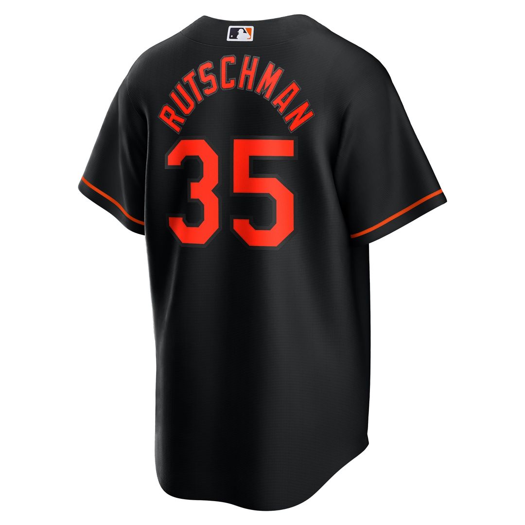 Baltimore Orioles Adley Rutschman Nike Alternate Replica Player Jersey - Black