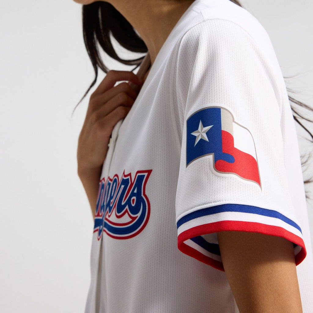 Texas Rangers Nike Women's Home Limited Jersey - White
