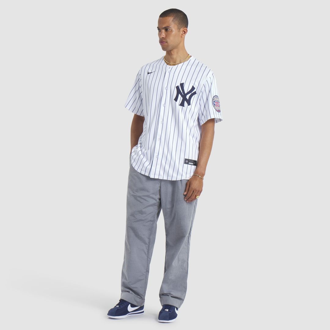 New York Yankees CC Sabathia Nike 2025 Baseball Hall of Fame Name & Number Retired Replica Jersey - White