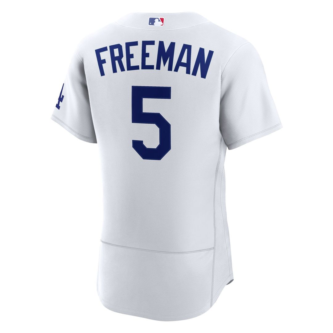 Los Angeles Dodgers Freddie Freeman Nike Home Authentic Jersey - White