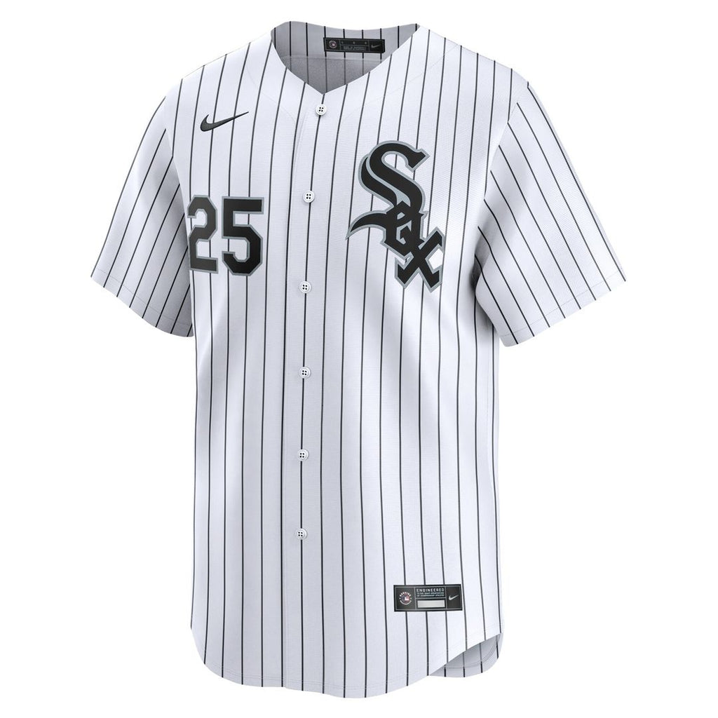 Chicago White Sox Andrew Vaughn Nike Home Limited Player Jersey - White