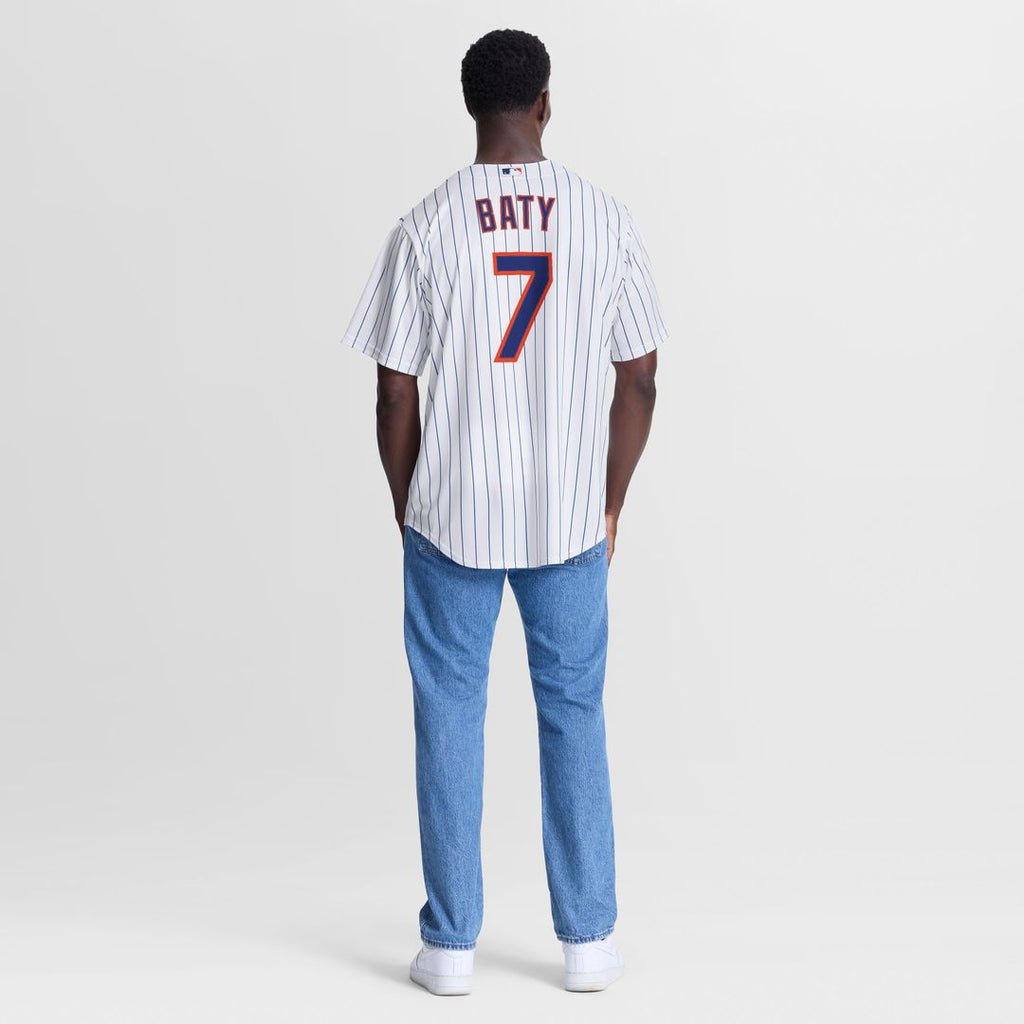 New York Mets Brett Baty Nike Home Replica Jersey - White