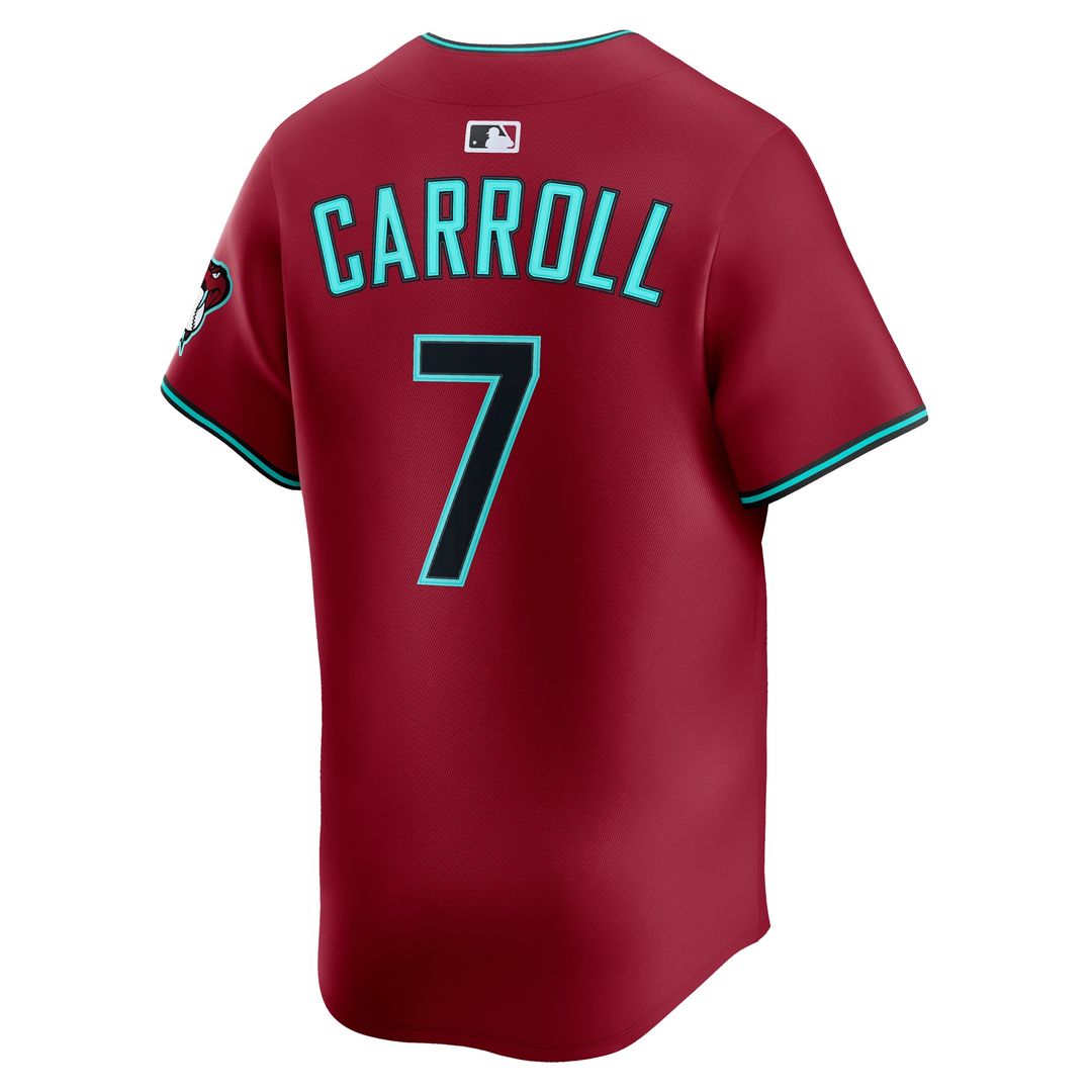 Arizona Diamondbacks Corbin Carroll Nike Alternate Limited Jersey - Red