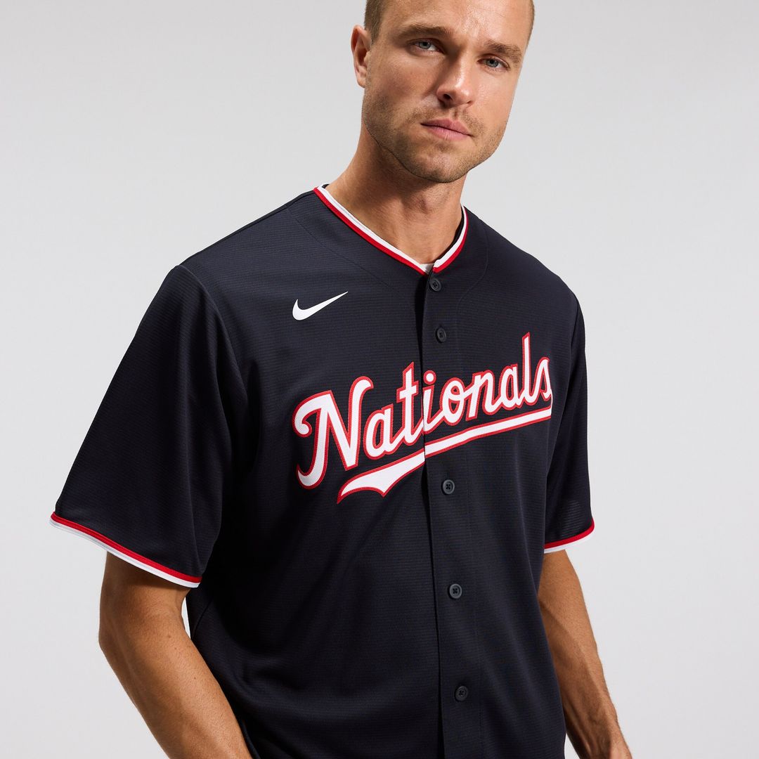 Washington Nationals Dylan Crews Nike Alternate Replica Jersey - Navy