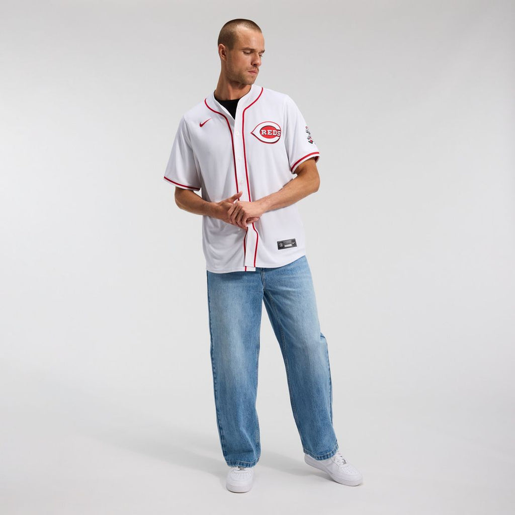 Cincinnati Reds Nike Home Limited Jersey - White