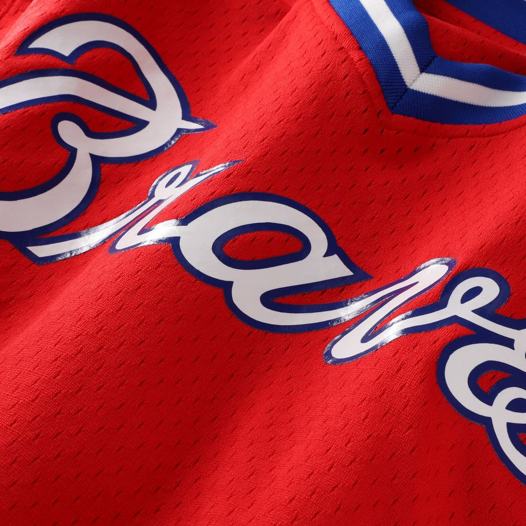 Atlanta Braves Dale Murphy Mitchell & Ness Authentic Batting Practice Jersey - Royal