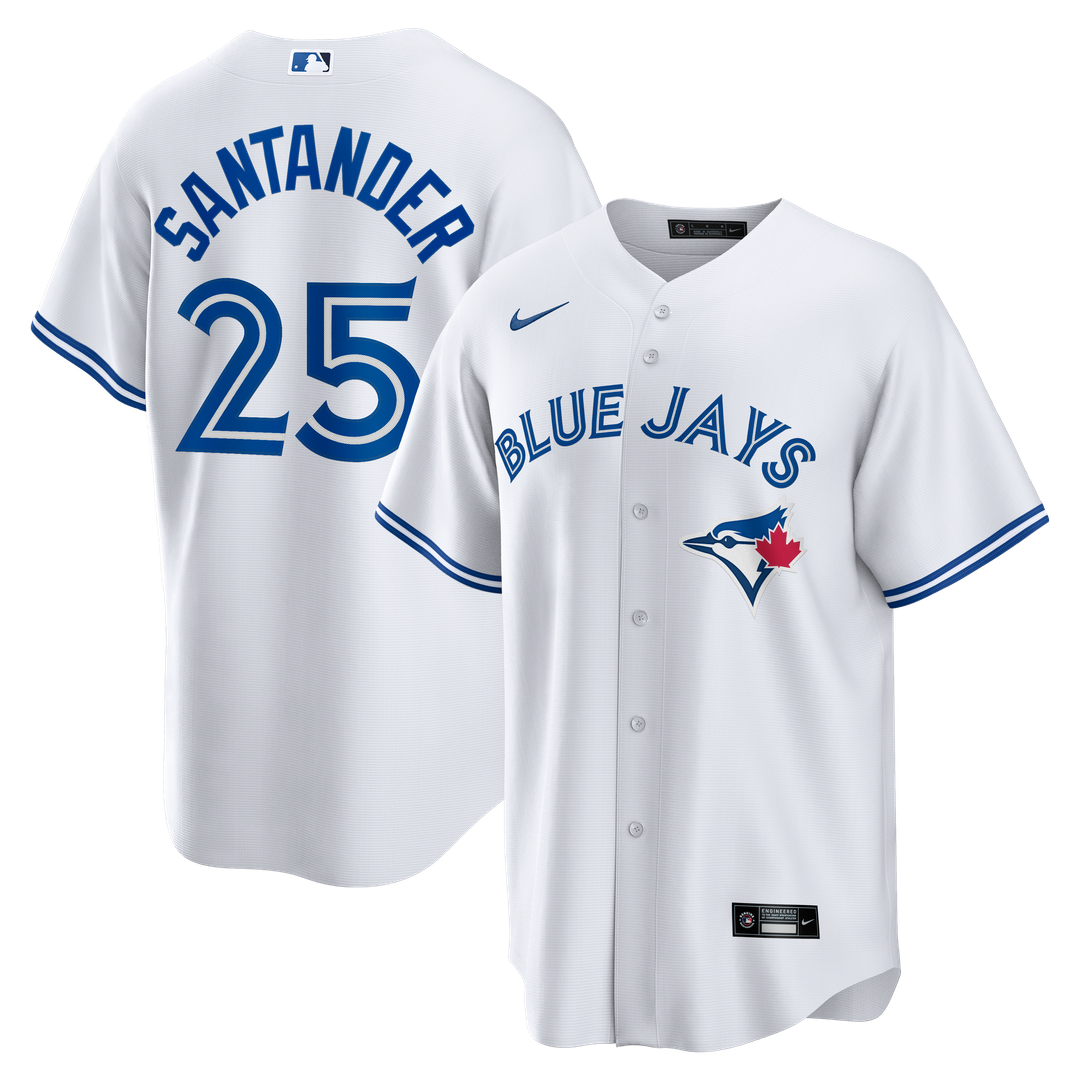 Toronto Blue Jays Anthony Santander Nike Home Replica Jersey - White