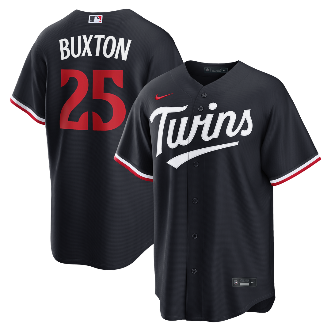 Minnesota Twins Byron Buxton Nike Alternate Replica Jersey - Navy