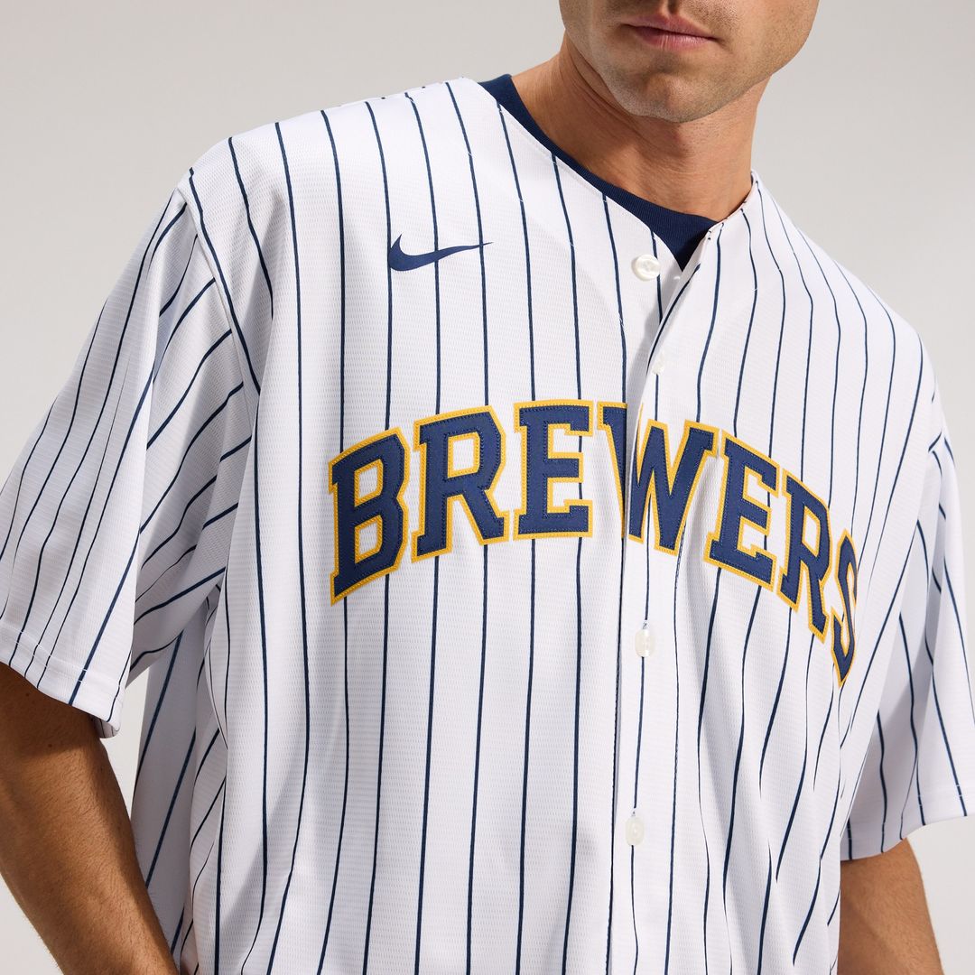 Milwaukee Brewers Christian Yelich Nike Alternate Replica Player Jersey - White