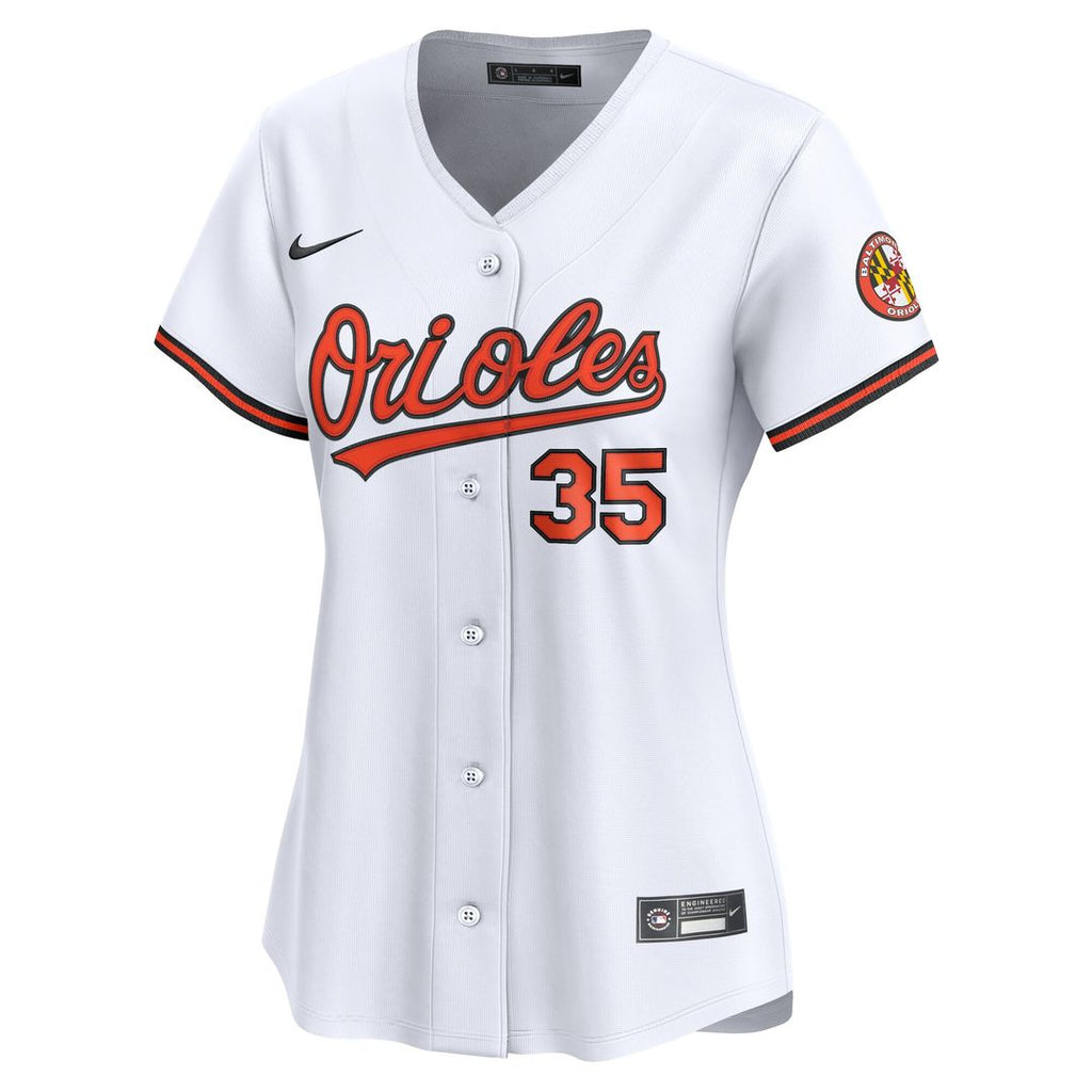 Baltimore Orioles Adley Rutschman Nike Women's Home Limited Player Jersey - White