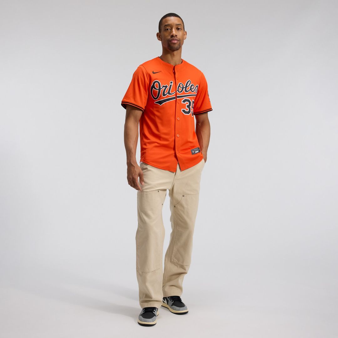 Baltimore Orioles Adley Rutschman Nike 2nd Alternate Limited Player Jersey - Orange