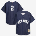 New York Yankees Derek Jeter Mitchell & Ness Authentic Batting Practice Jersey - Navy