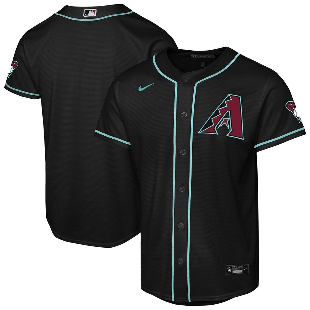 Arizona Diamondbacks Nike Youth Alternate Stadium Jersey - Black