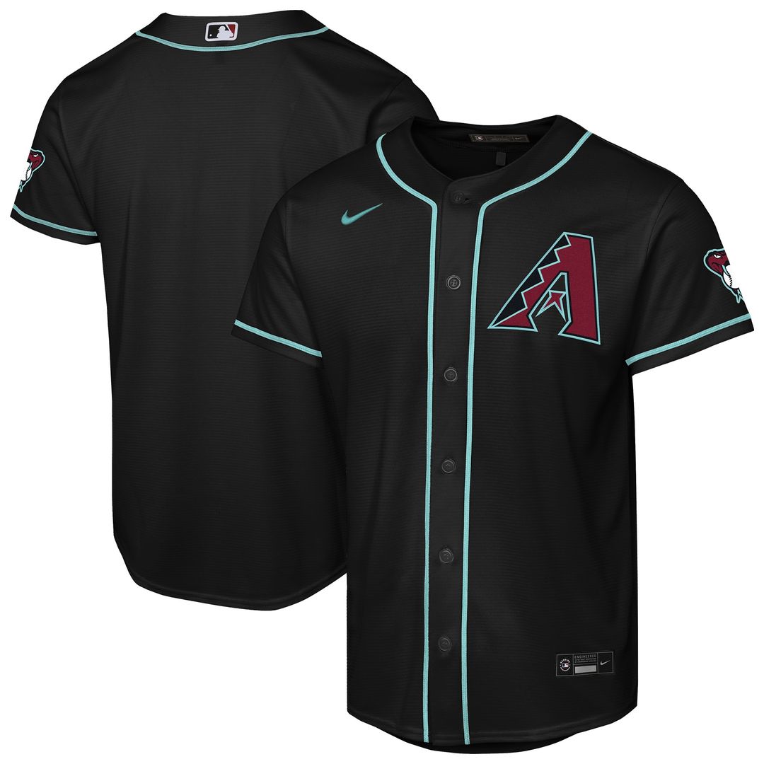 Arizona Diamondbacks Nike Youth Alternate Stadium Jersey - Black