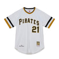 Pittsburgh Pirates Roberto Clemente Mitchell & Ness Cooperstown Authentic Jersey - White