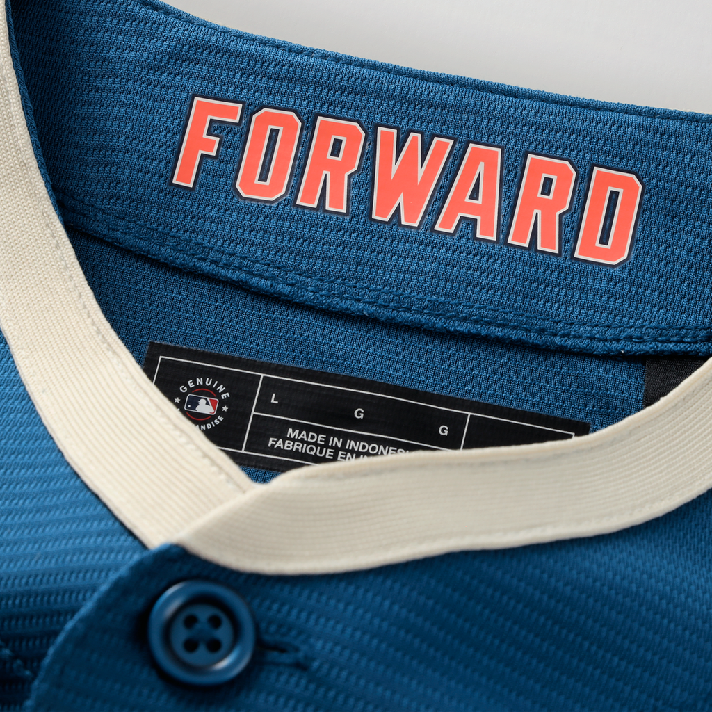 Milwaukee Brewers Jackson Chourio Nike 2026 City Connect Stadium Jersey - Mineral Blue