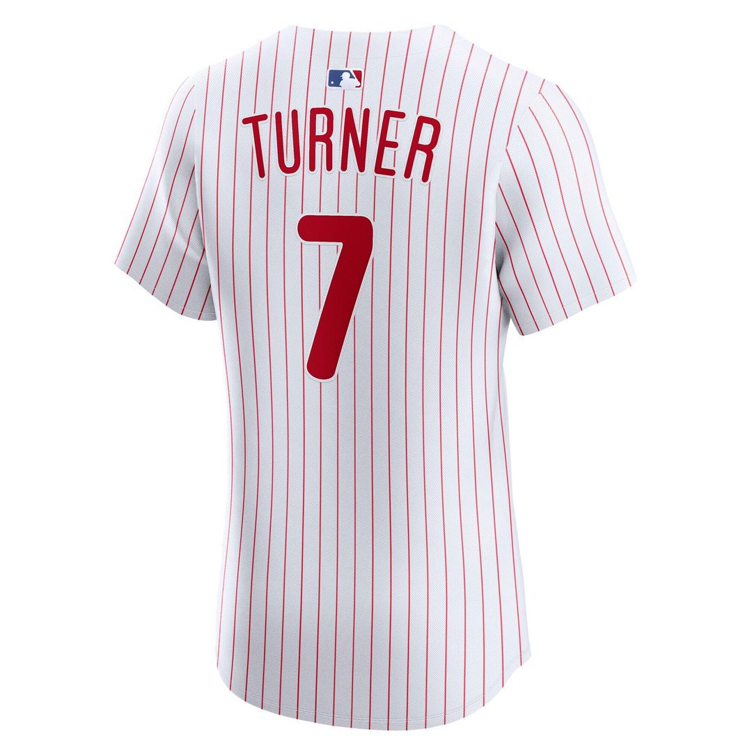 Philadelphia Phillies Trea Turner Nike Home Elite Jersey - White
