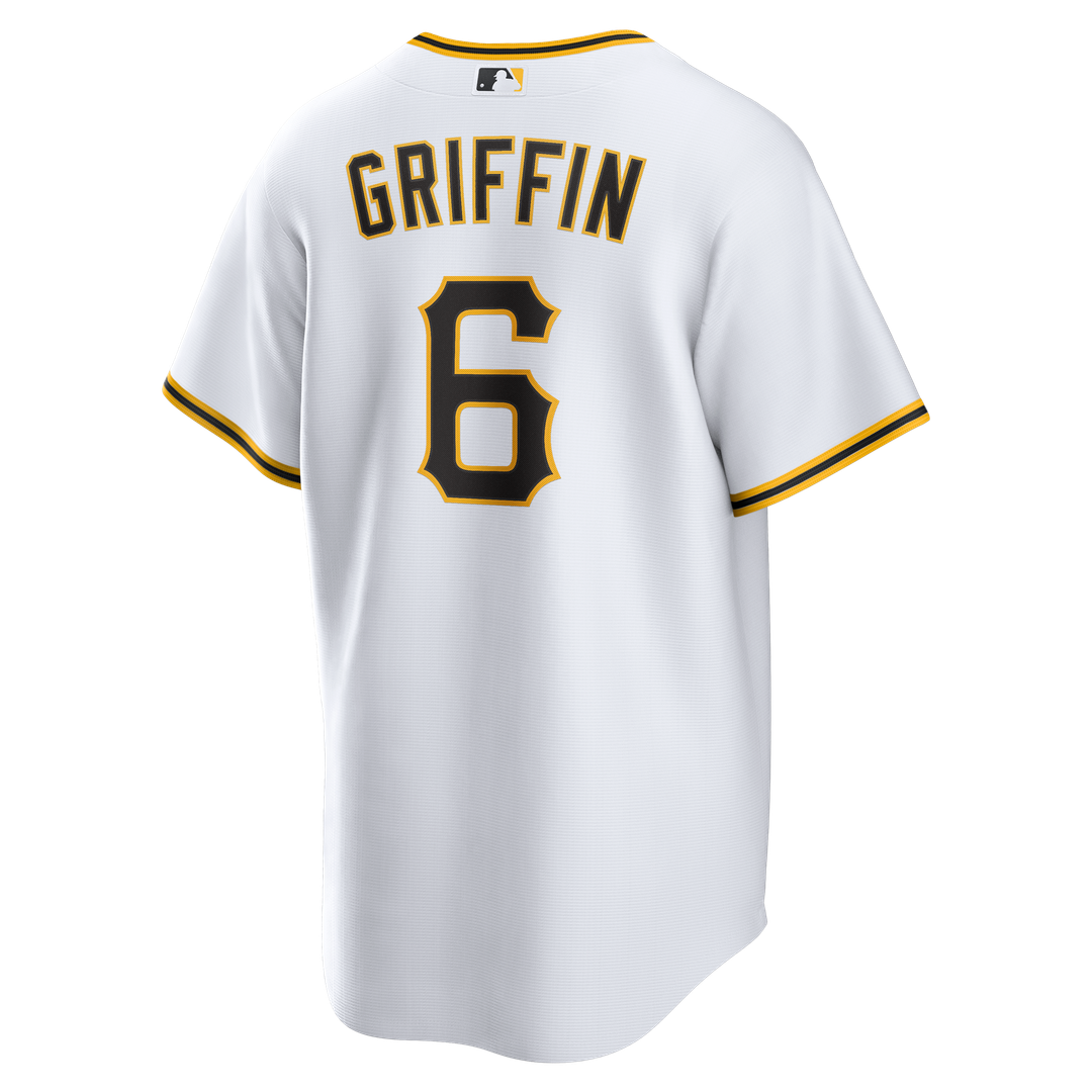 Pittsburgh Pirates Konnor Griffin Nike Home Replica Jersey - White