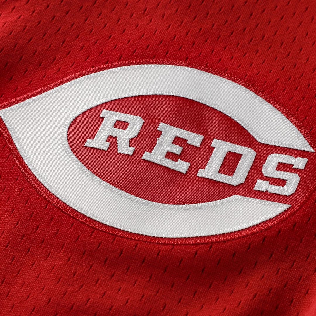 Cincinnati Reds Johnny Bench Mitchell & Ness Cooperstown Big & Tall Mesh Batting Practice Jersey - Red