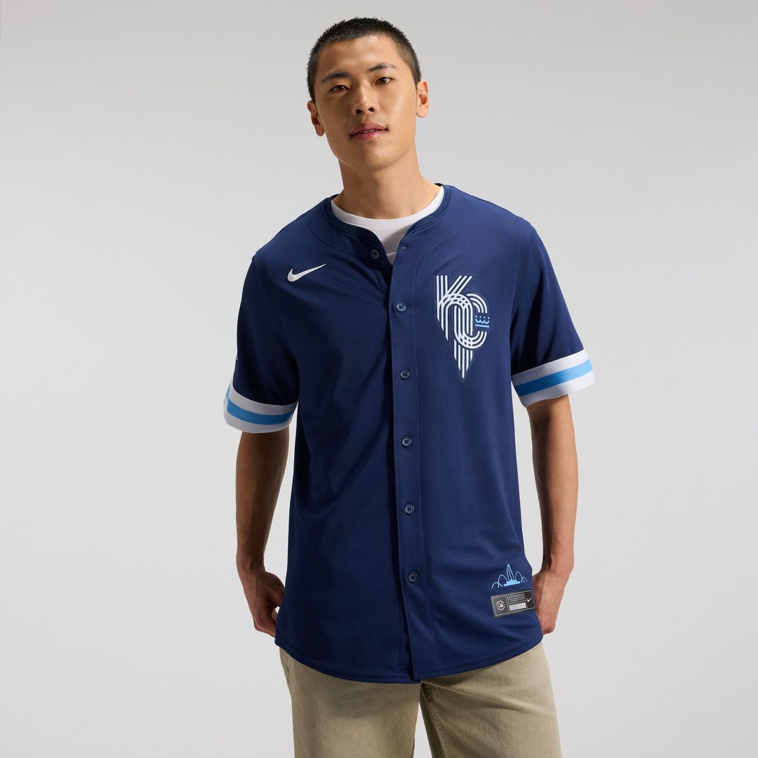 Kansas City Royals Nike City Connect Limited Jersey - Navy