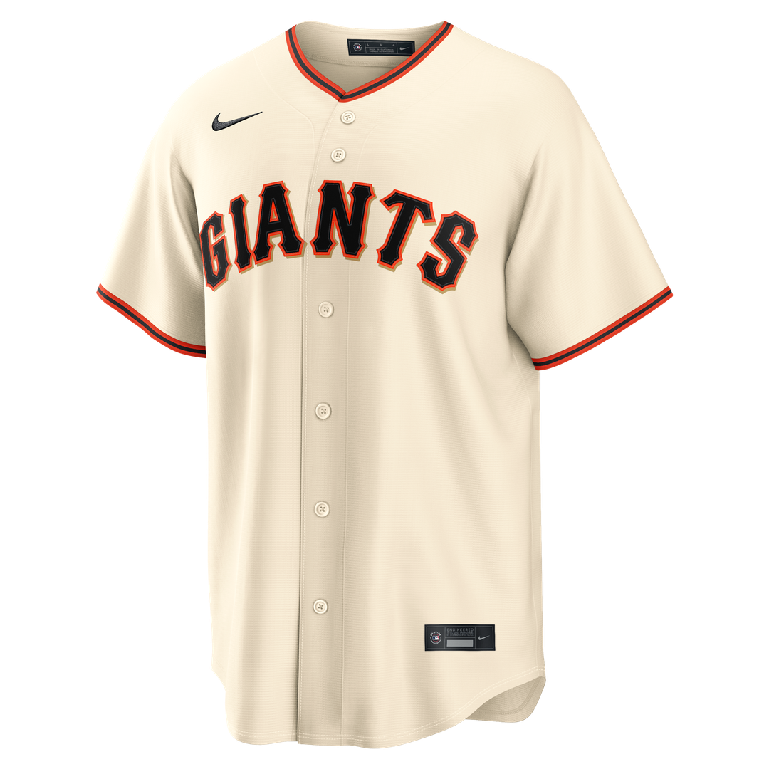San Francisco Giants Jesus Rodriguez Nike Home Replica Jersey - Cream