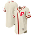Philadelphia Phillies Stitches Throwback Fashion Jersey - Natural