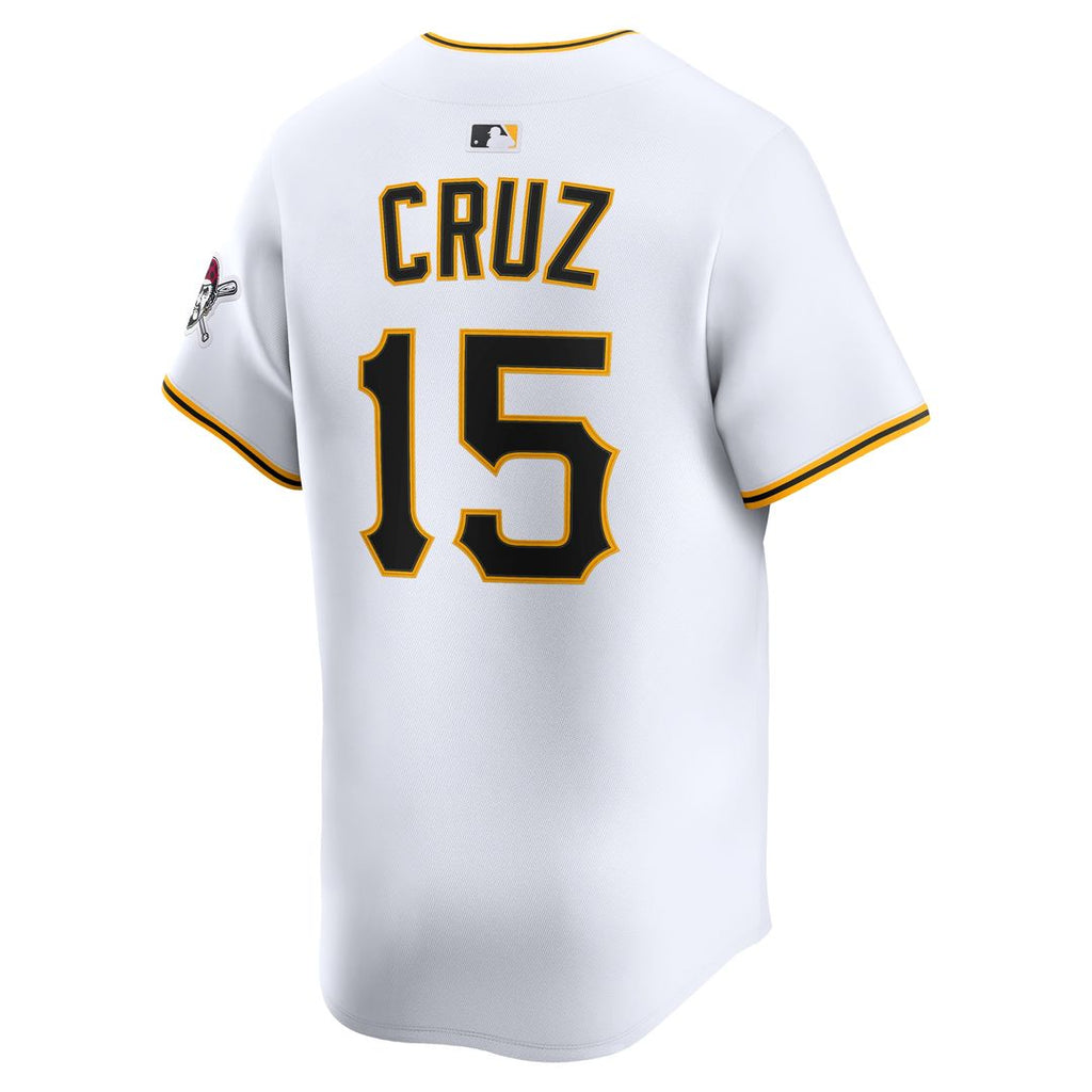 Pittsburgh Pirates Oneil Cruz Nike Home Limited Player Jersey - White