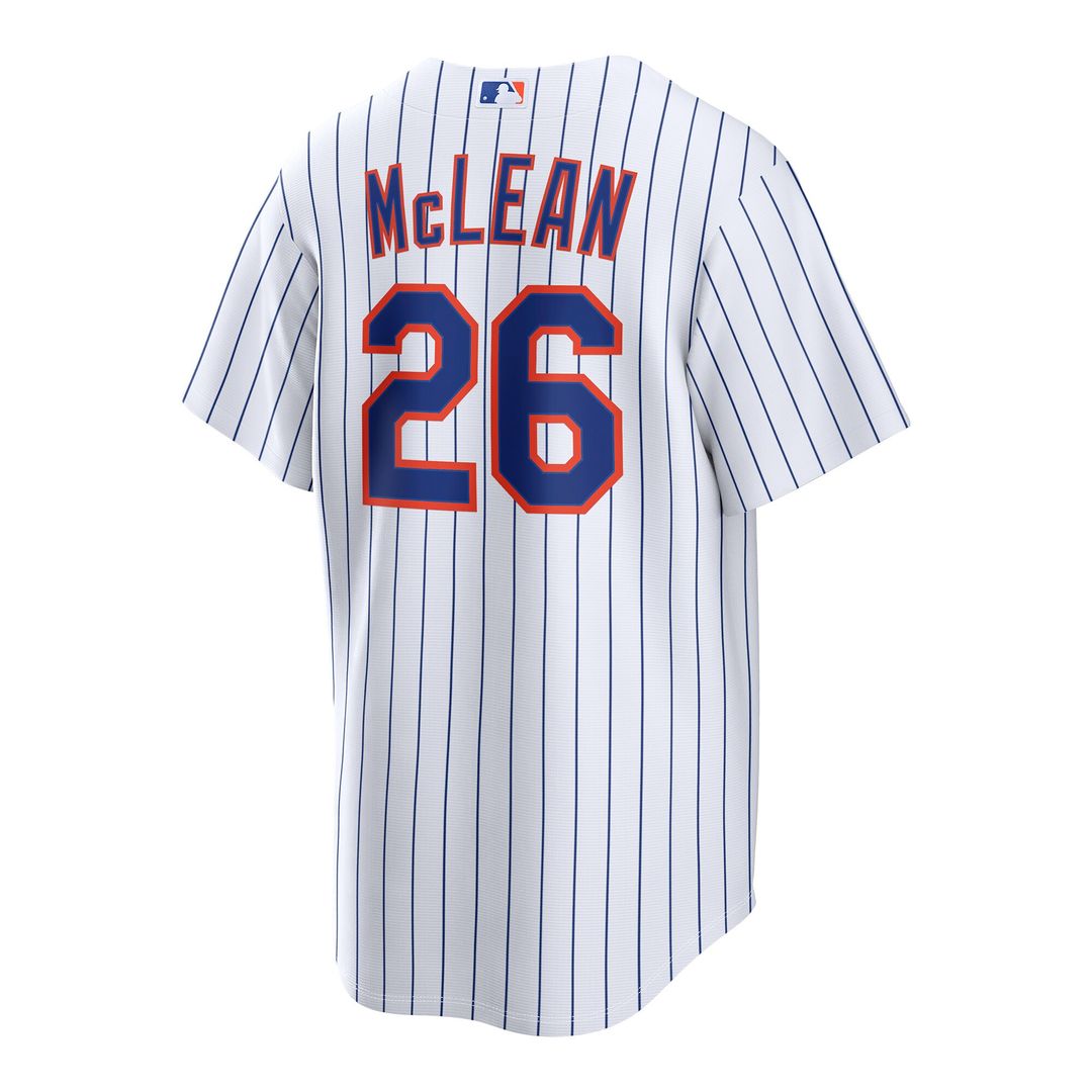 New York Mets Nolan McLean Nike Home Replica Jersey - White