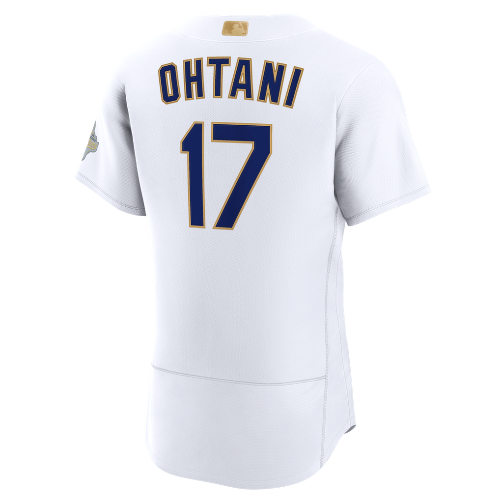 Los Angeles Dodgers Shohei Ohtani Nike 2026 Gold Collection Authentic Jersey - White