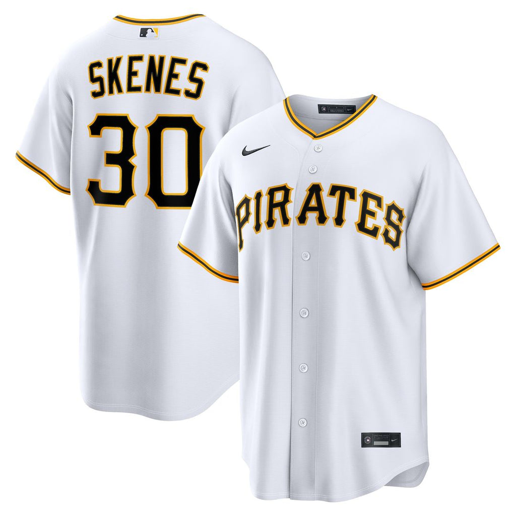 Pittsburgh Pirates Paul Skenes Nike Home Replica Jersey - White
